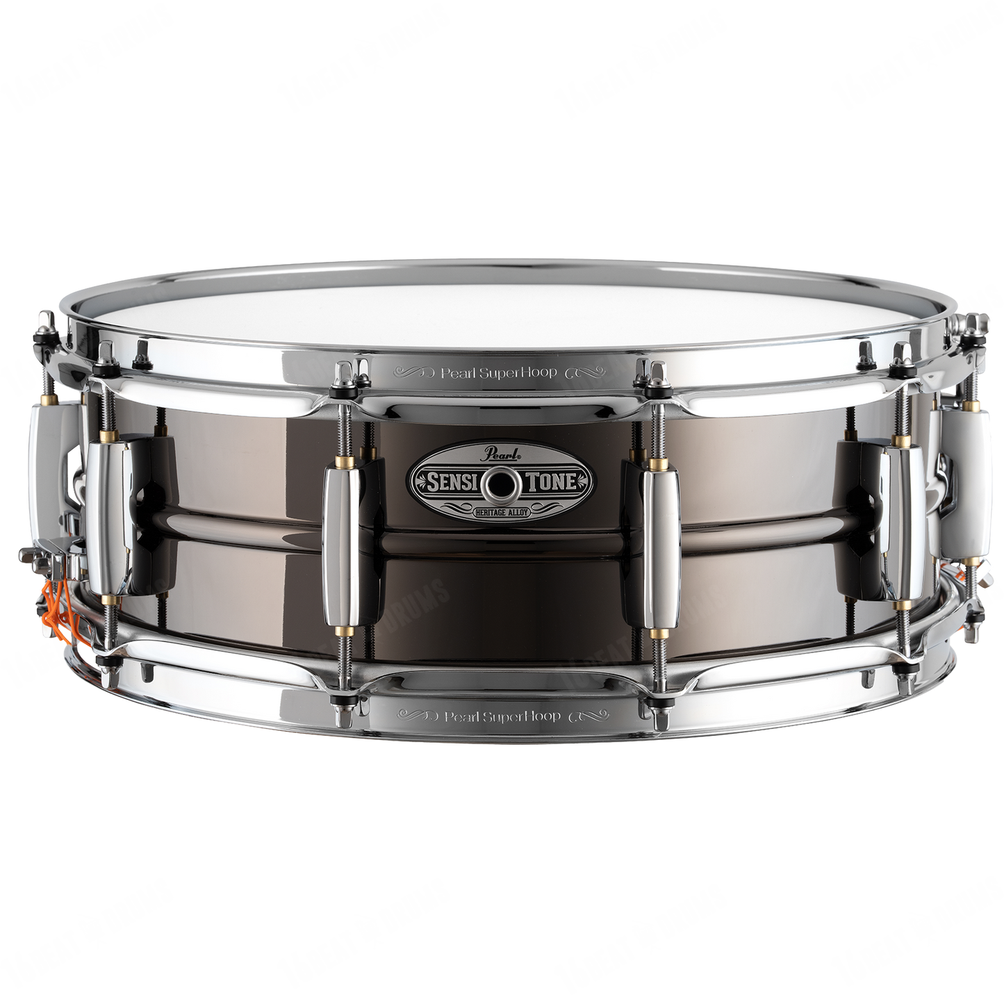 Pearl Sensitone Heritage Alloy Black Brass Snare Drum 14"x5" STH1450BR