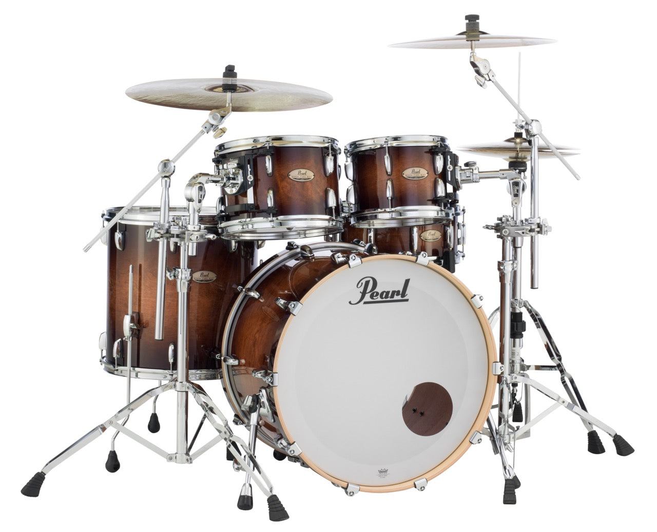 Pearl Drums Session Studio Select in Gloss Barnwood Brown STS-5-Pc-Complete-/C#314