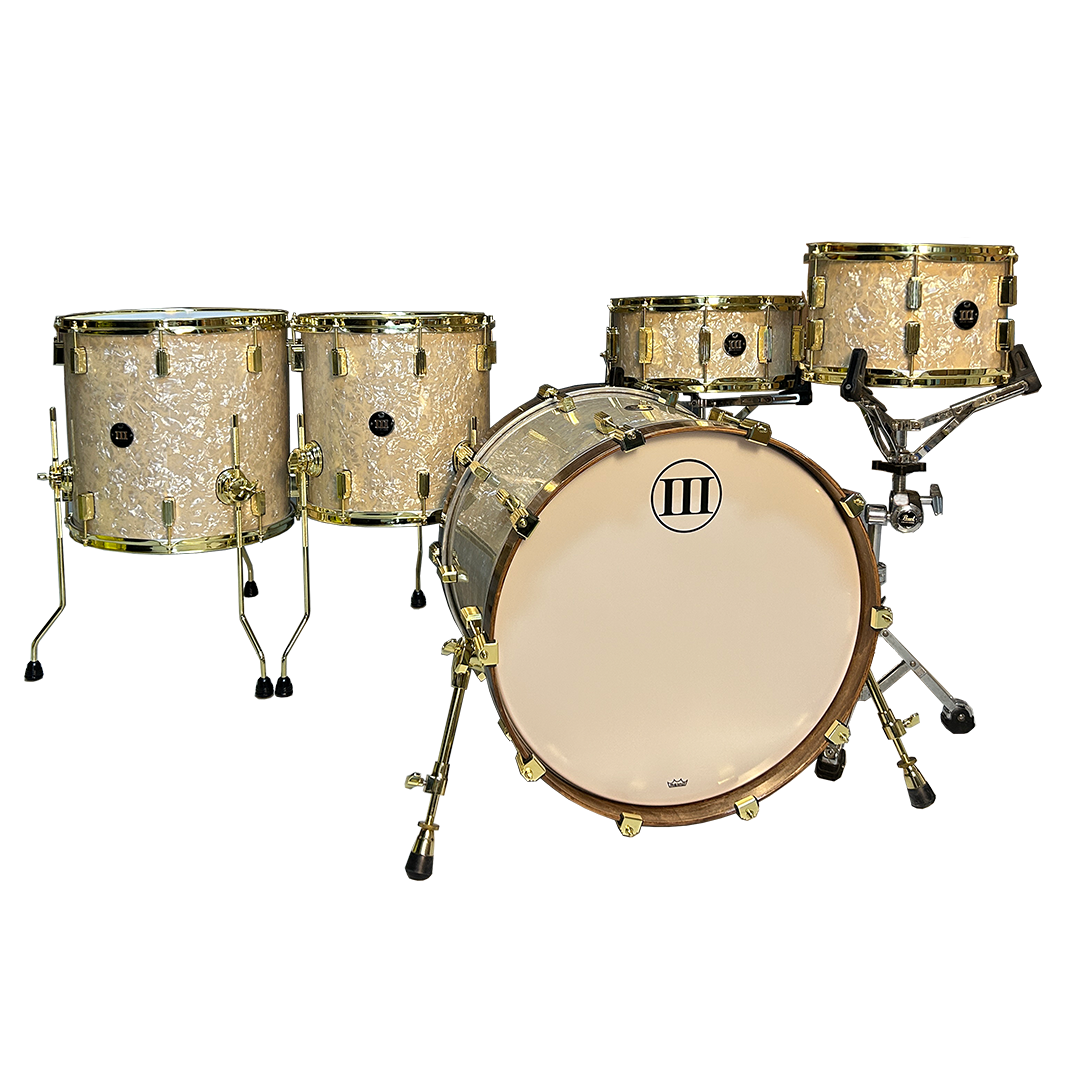 WFL3 Antique Marine Pearl with Gold Hardware Imported Exclusively for SG