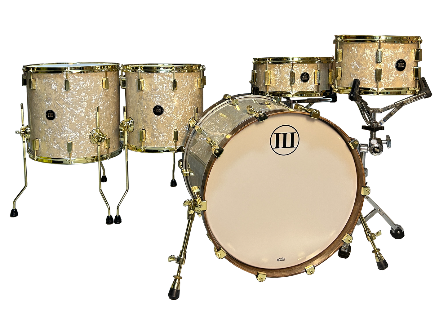WFL3 Antique Marine Pearl with Brass Hardware Imported Exclusively for SG
