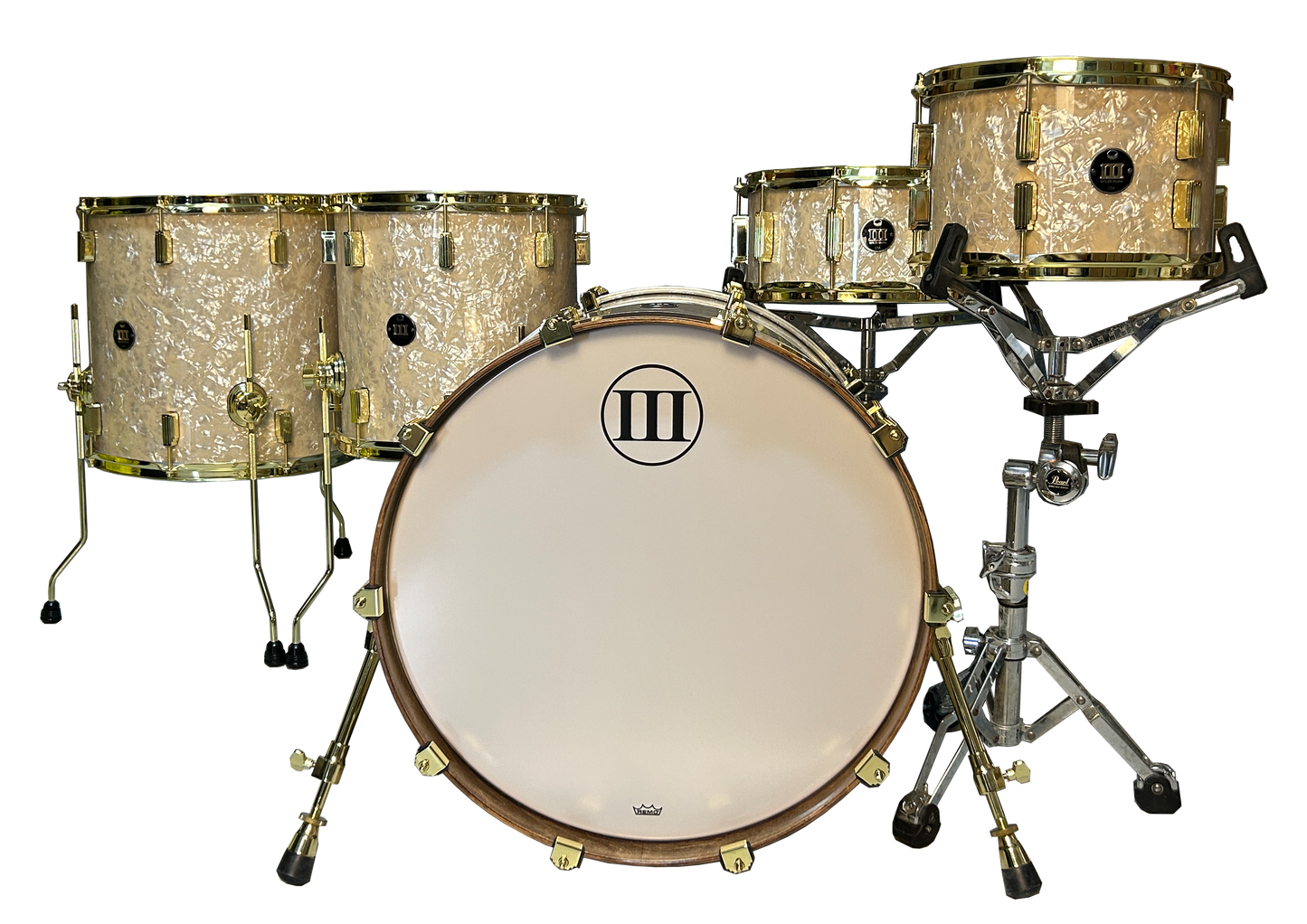 WFL3 Antique Marine Pearl with Brass Hardware Imported Exclusively for SG