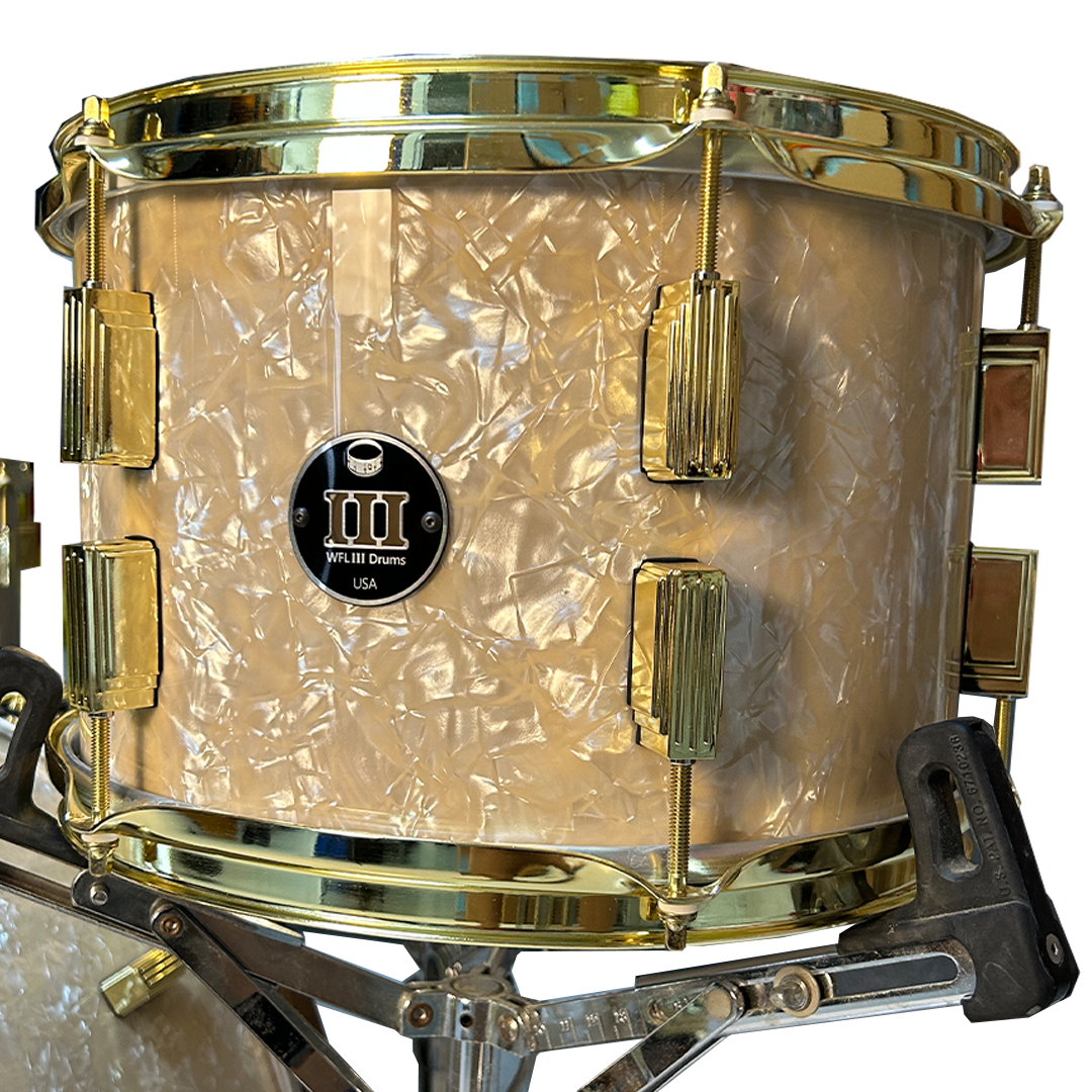 WFL3 Antique Marine Pearl with Gold Hardware Imported Exclusively for SG