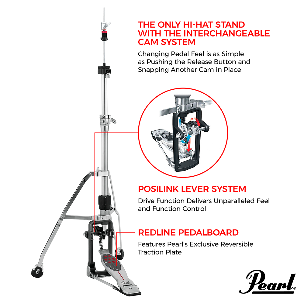 Pearl Eliminator Redline Hi-Hat Stand H-2050