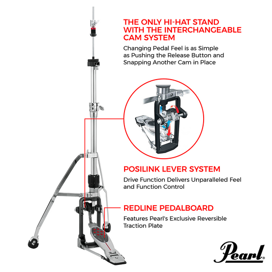 Pearl Eliminator Redline Hi-Hat Stand H-2050