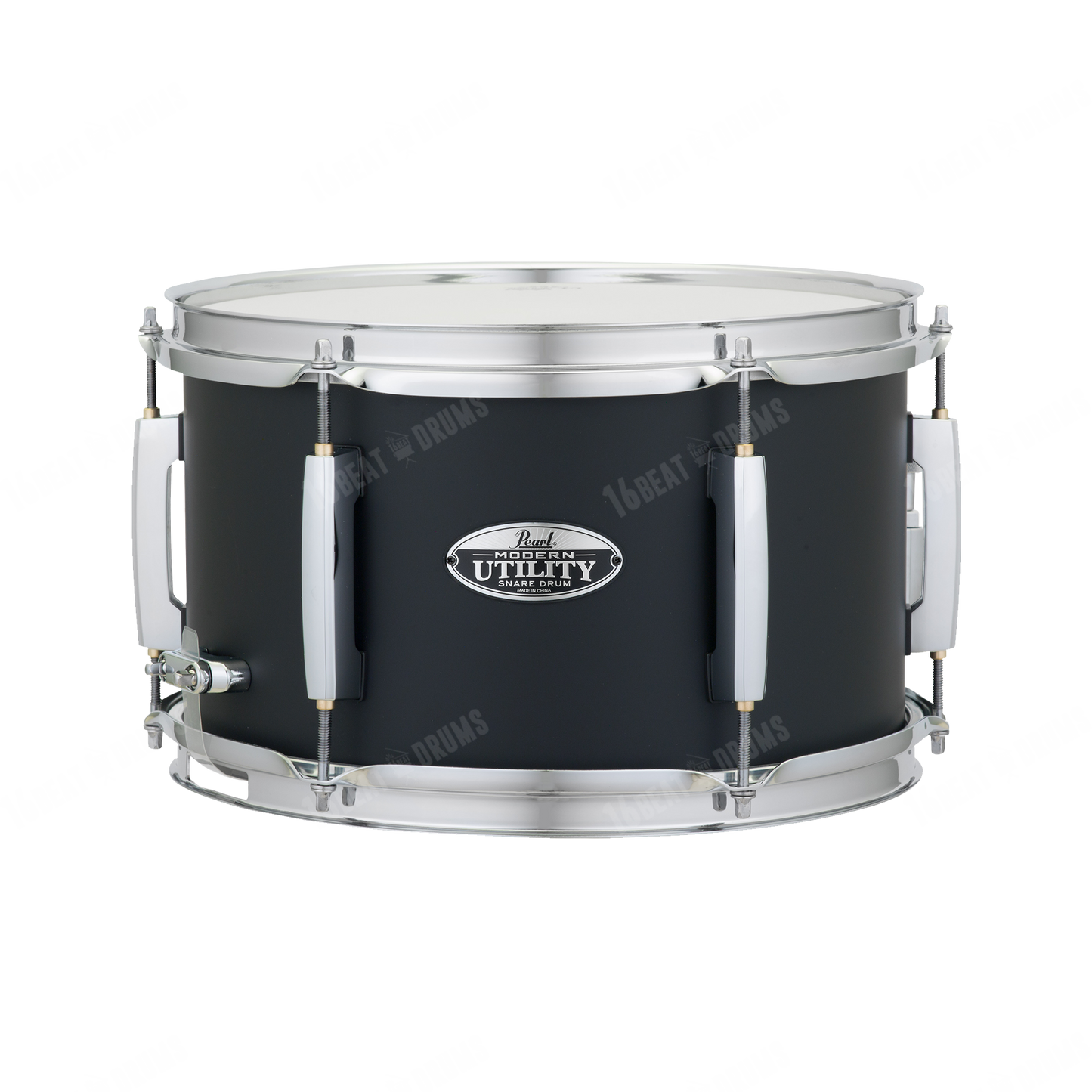 Pearl Modern Utility Maple Satin Black Snare Drum 12"x7" MUS1270M#227