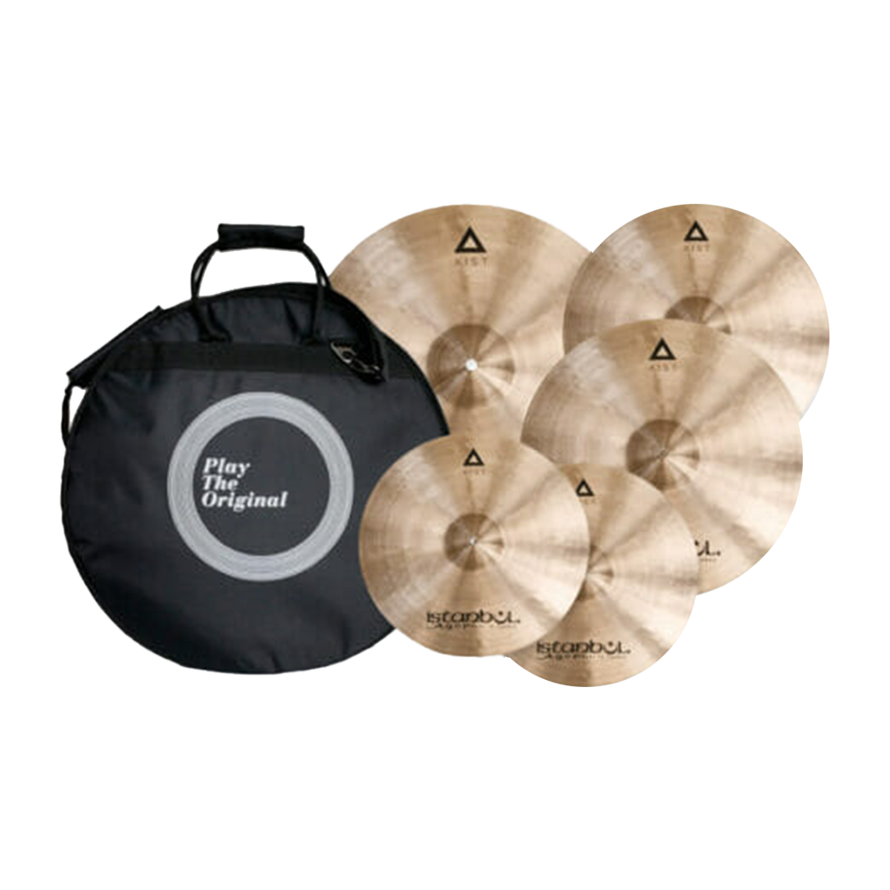 Istanbul Agop XIST Cymbal Box Set + Deluxe Bag (14"/16"/20"+18")