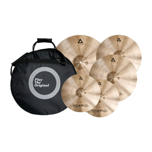 Istanbul Agop XIST Cymbal Box Set + Deluxe Bag (14"/16"/20"+18")