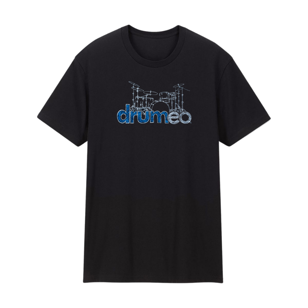 Drumeo Sketchy T Black XL