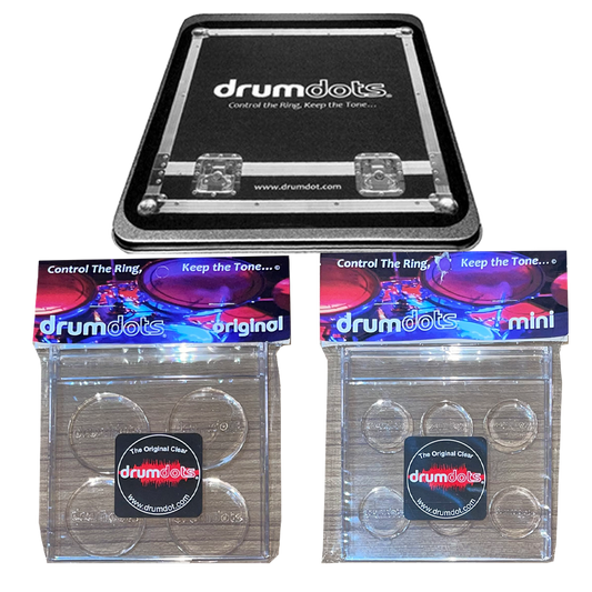 Drumdots Metal Road Case+Original+Mini SET