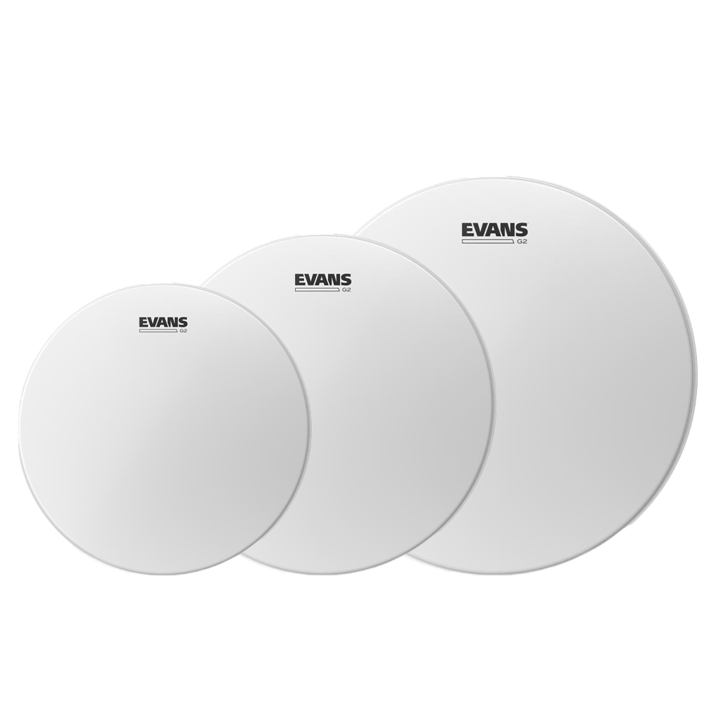 Evans Tom Pack: G2 Clear 10, 12, 14" FSN