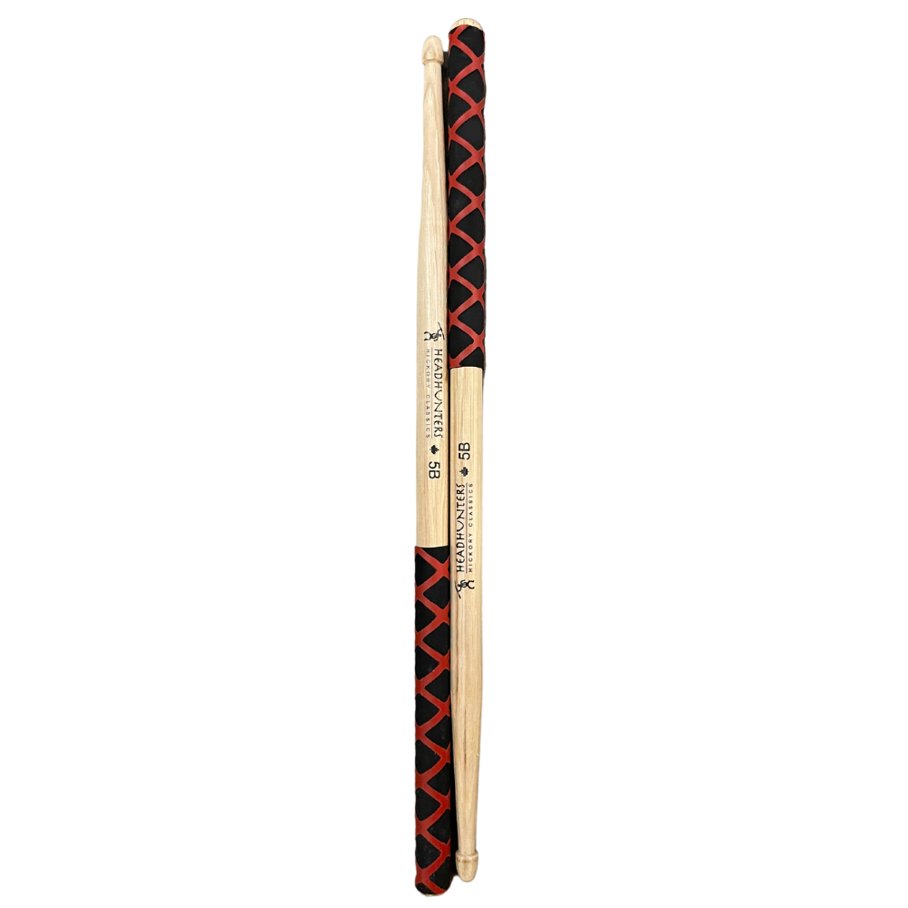 Headhunters Hickory Classic 5B Stretch Grip