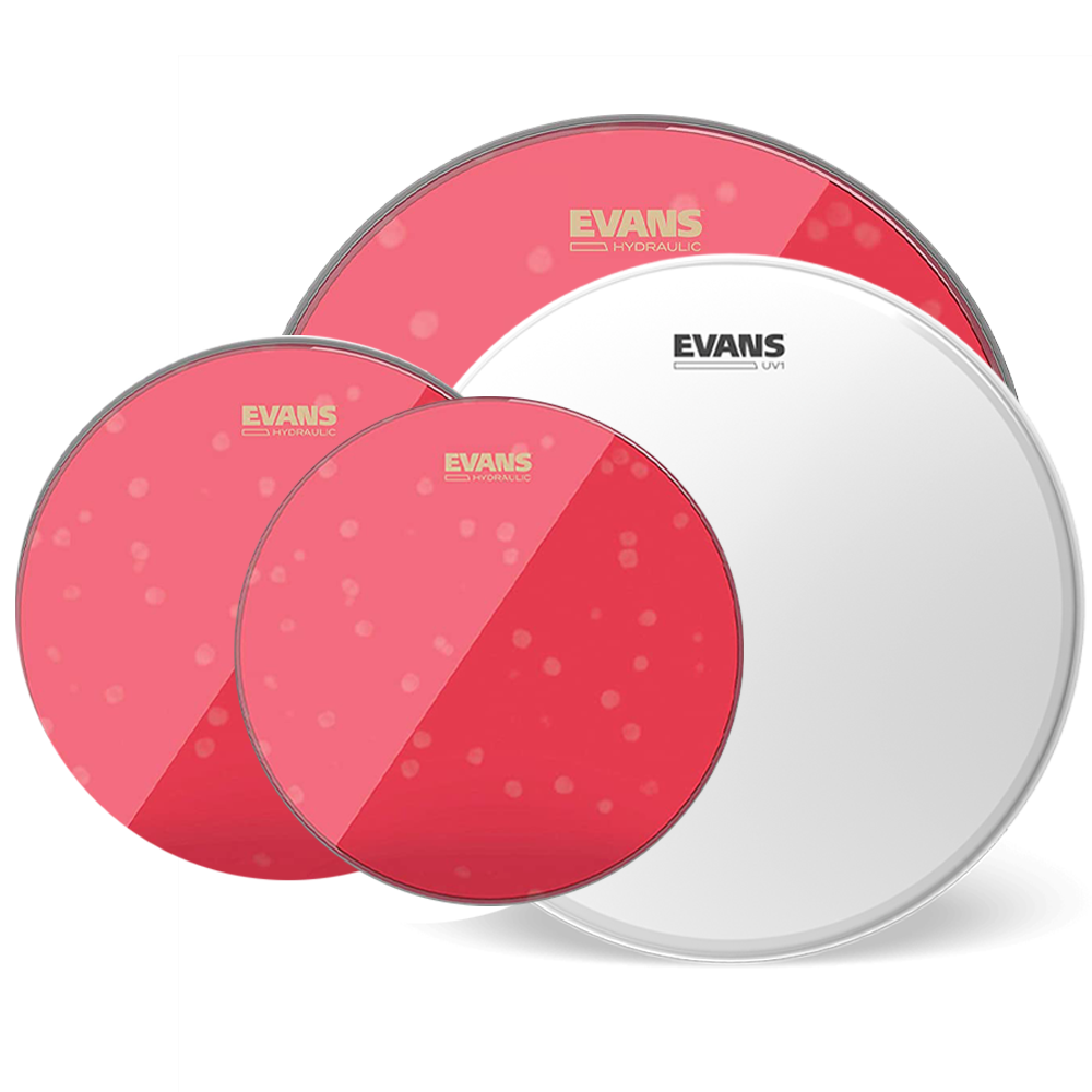 Evans HYDRAULIC RED STD PACK + 14" UV1 Coated