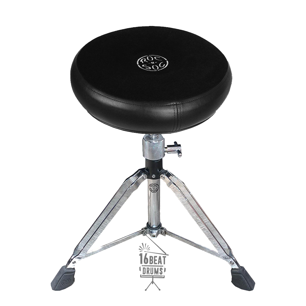 Roc N Soc (MS-R) Premium ROUND Seat w Manual Spindle (Standard Height 18" to 24")