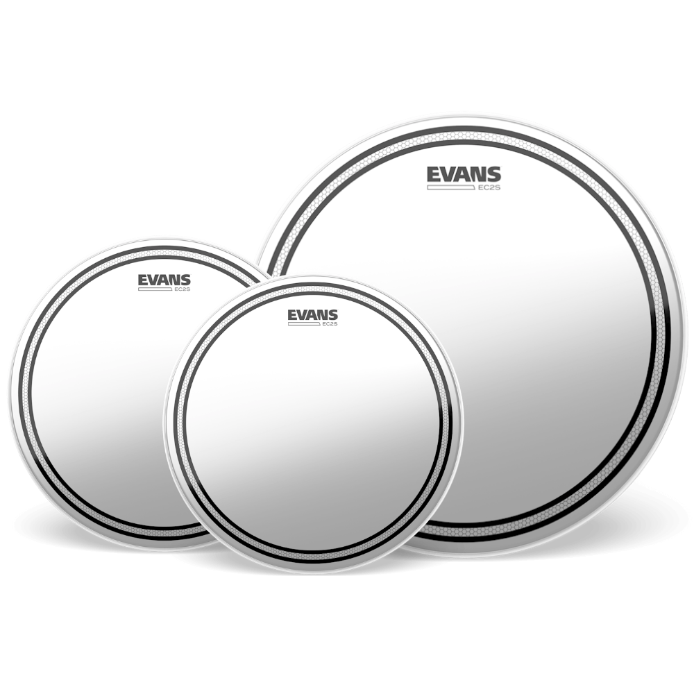 Evans Tom Pack: EC2 Coated 10, 12, 16" RCK