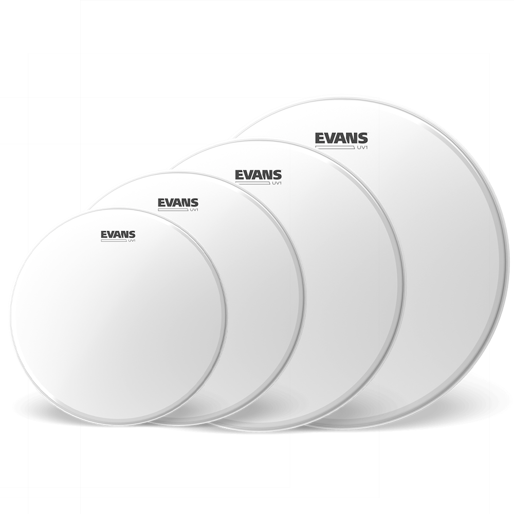Evans UV1 ROCK PACK + 14" UV1 Coated