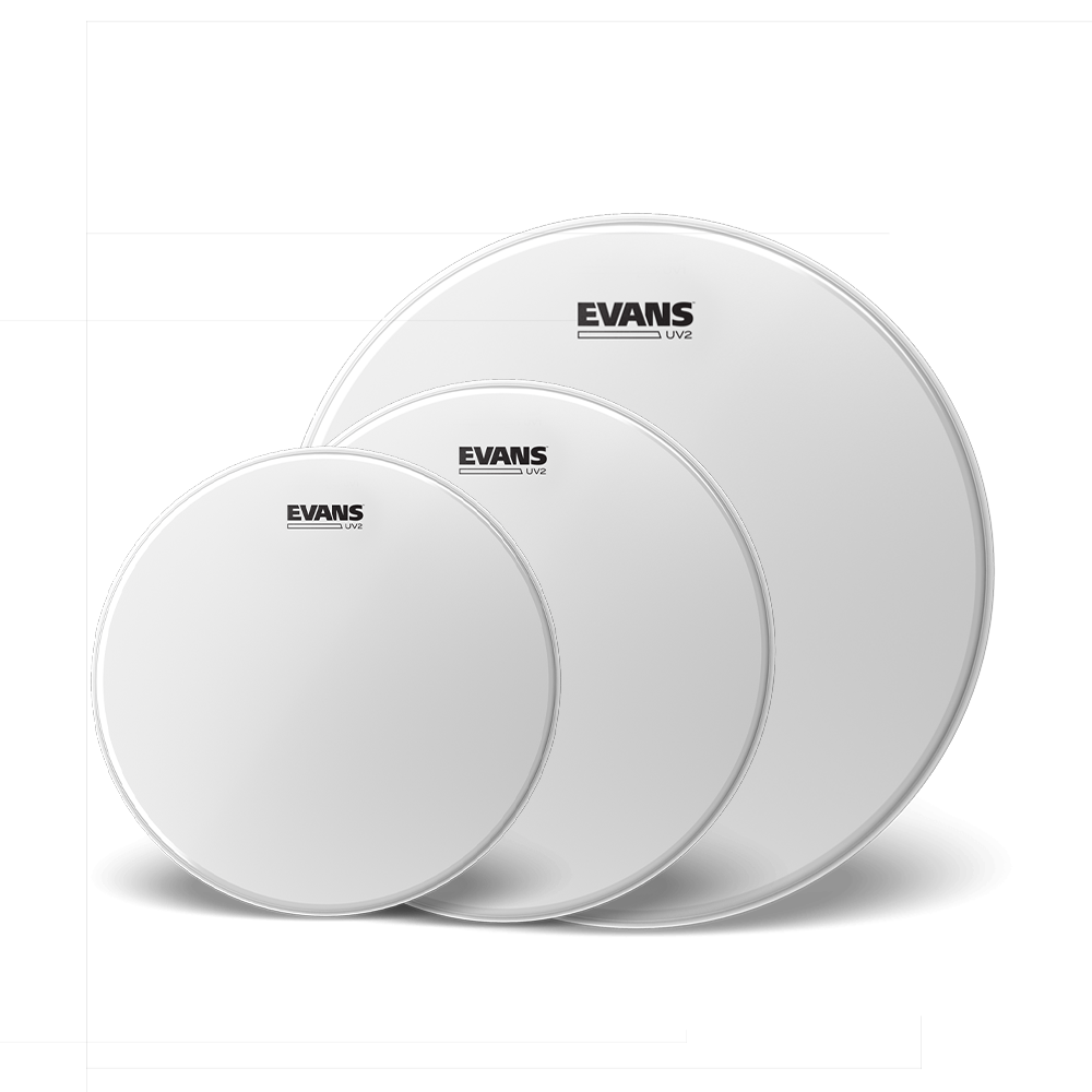 Evans Tom Pack: UV2 Coated 10,12,16 ROCK