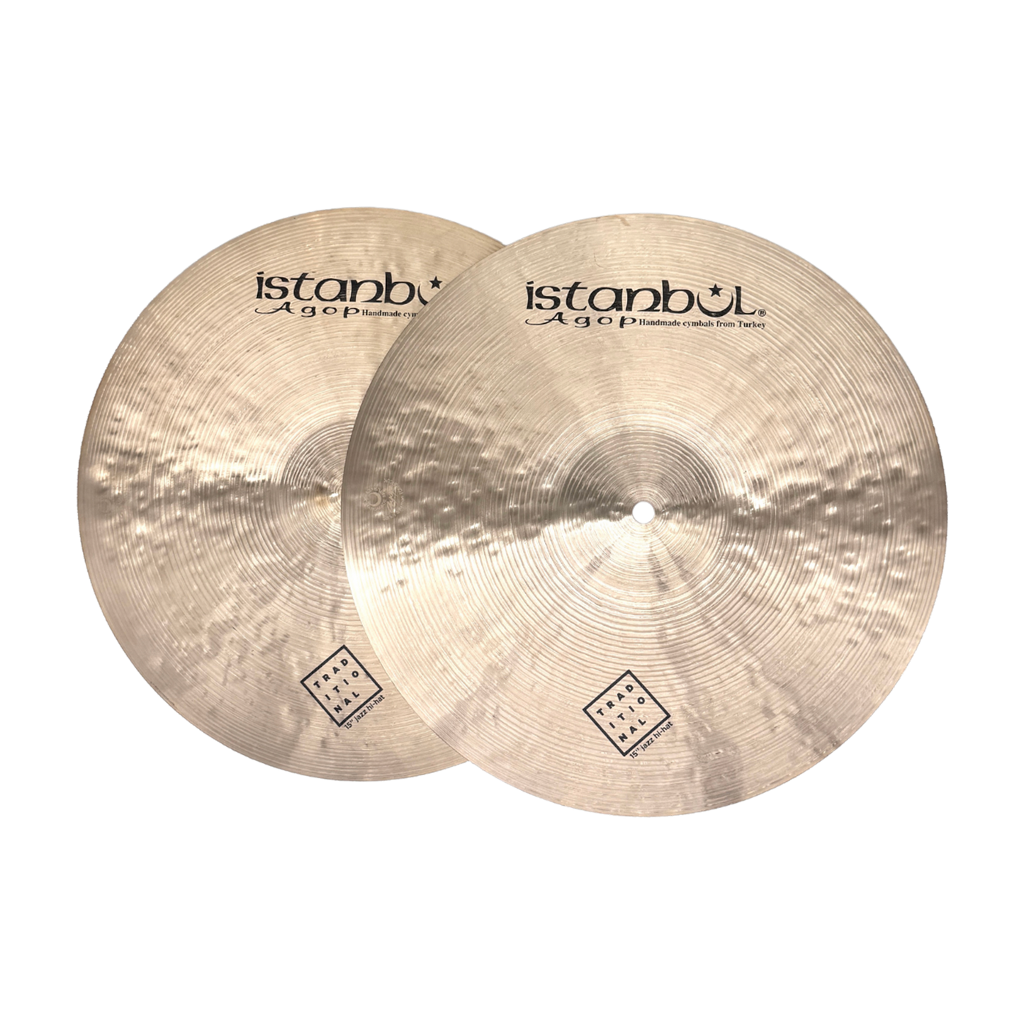 Istanbul Agop 15" TRADITIONAL JAZZ HI-HATS