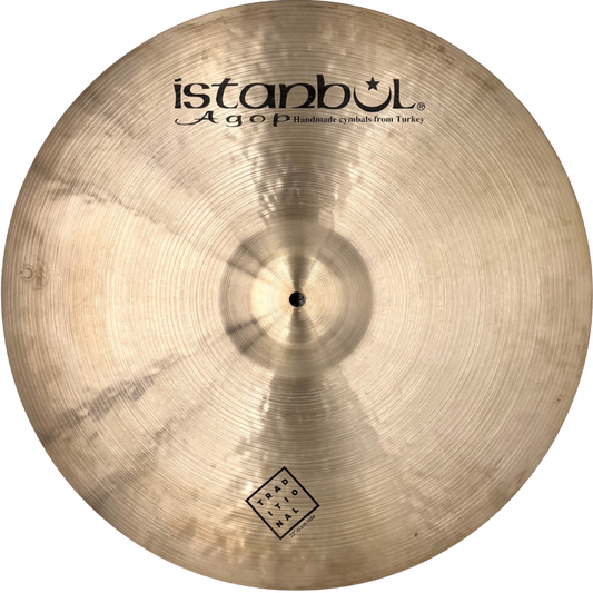 Istanbul Agop 22" TRADITIONAL CRASH RIDE