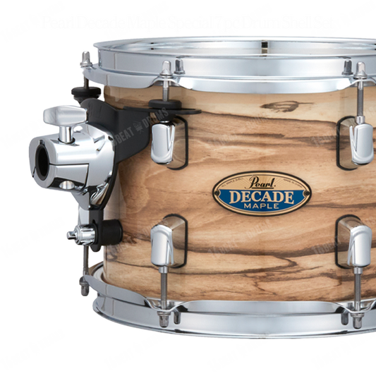 Pearl Drums Decade Maple series 7 pc complete Gloss Exotic Maple drum shell set with 22" kick drum DMP-7-Pc-Complete-/C#889