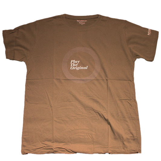Istanbul Agop T Shirt "PLAY THE ORIGINAL" (WHITE LOGO) OLIVE T-Shirt