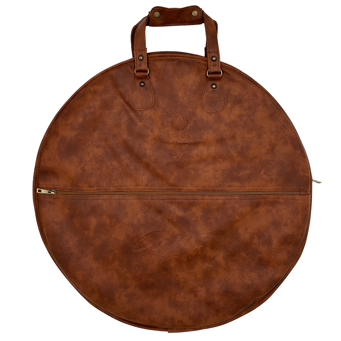 Istanbul Agop Leather 24" Bag Brown for 30th Anniversary