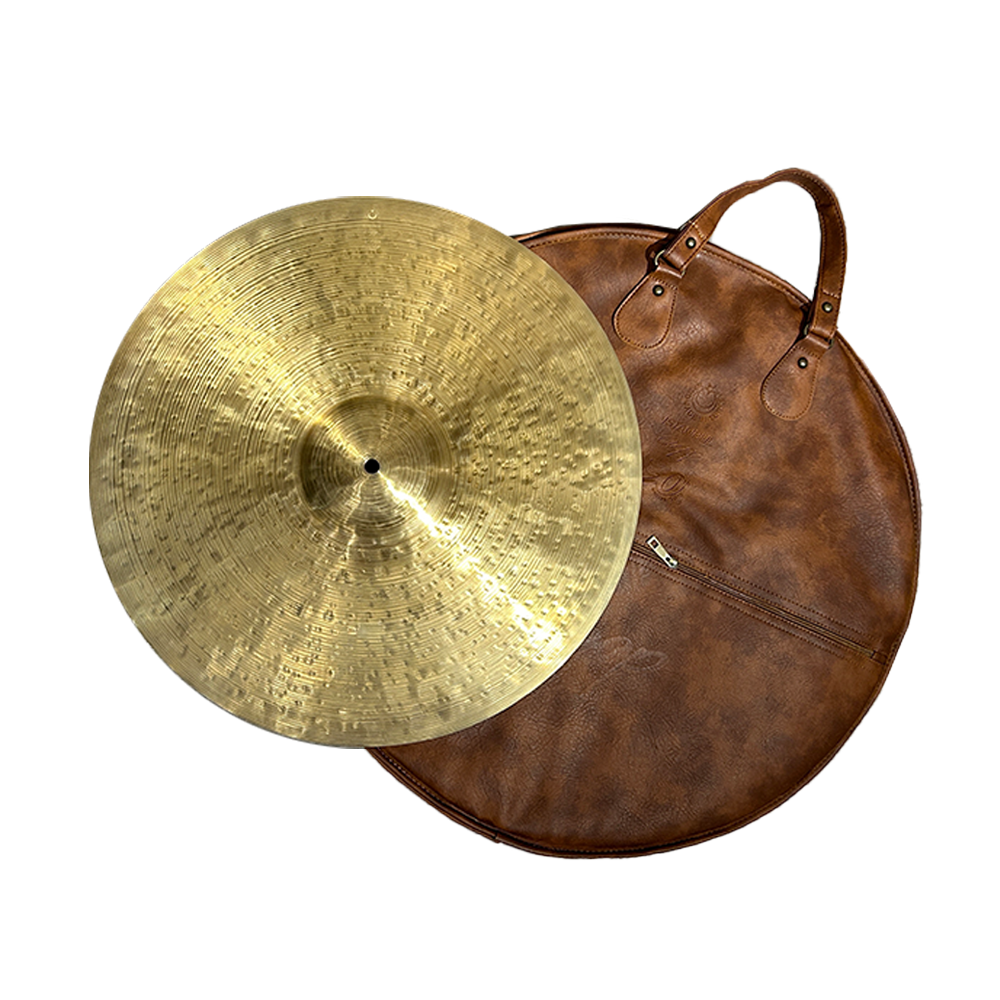 Istanbul Agop 20" 30TH ANNIVERSARY MEDIUM RIDE WITH LEATHER BAG