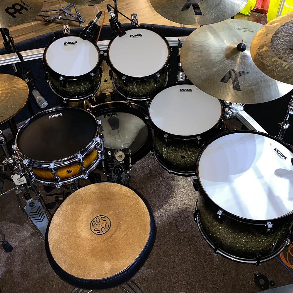 MAKE UGLY, DIRTY DRUM SETS LOOK NEW AND SOUND GOOD AGAIN!