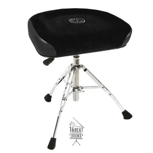 Roc N Soc (NRX-SQ) Premium SQUARE Seat w Nitro Hydraulic Shaft (Extended Height 22" to 30")