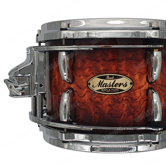 Pearl Drums Masters Maple Pure in Lava Bubinga MP4C-6-Pc-Complete-L/C#818