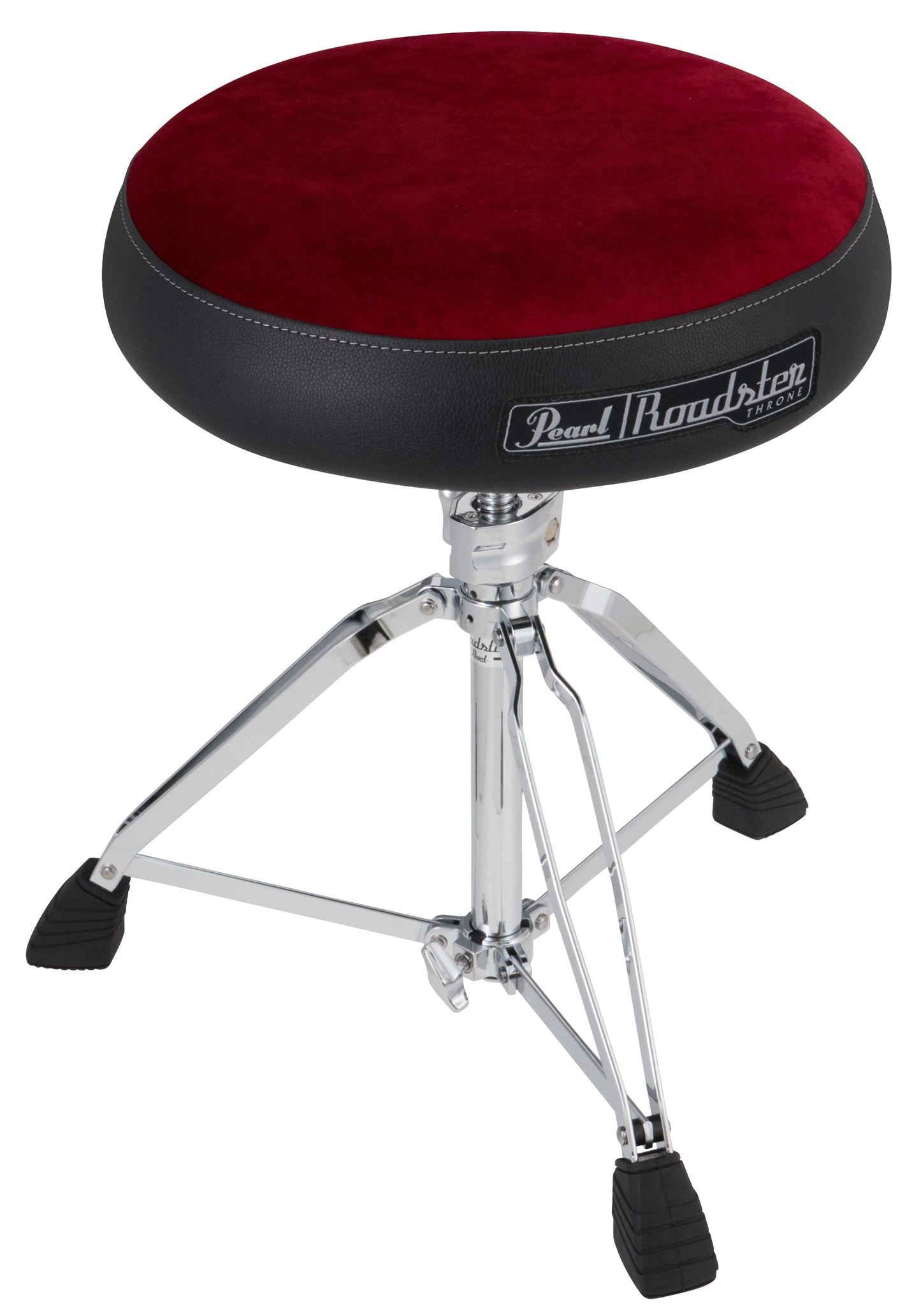 Pearl Red Cloth Drum Throne D-1500RST