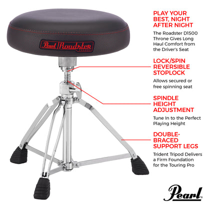 Pearl Drum Throne D-1500