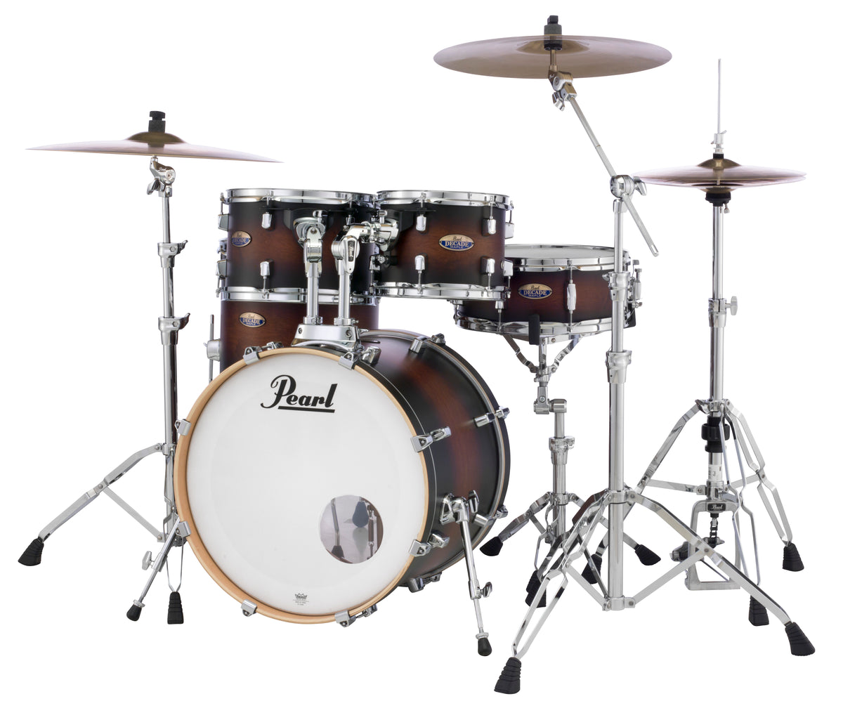 Pearl Drums Decade Maple series complete 5 pc drum shell set with 20" kick drum DMP-905-P-C