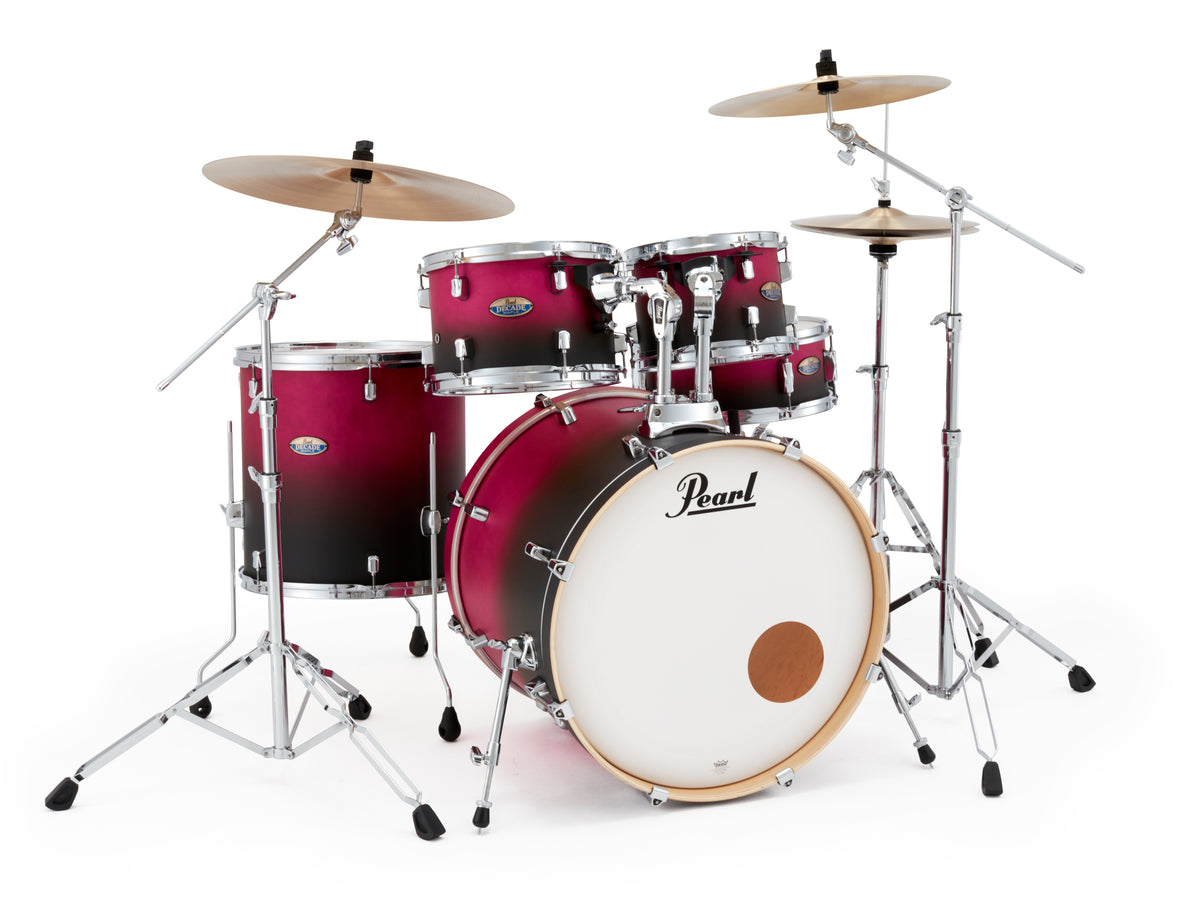 Pearl Drums Decade Maple series complete 5 pc drum shell set with 22" kick drum DMP-925-S-P-C