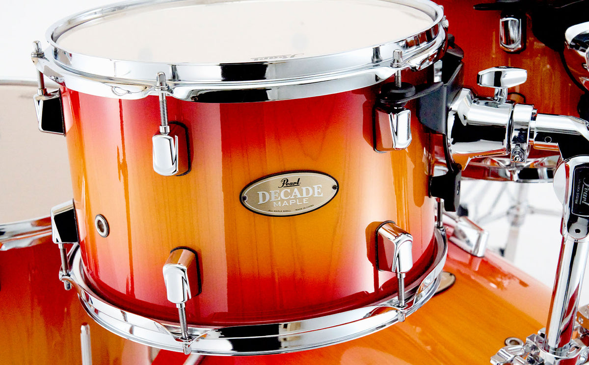 Pearl Drums Decade Maple Artisan Series Complete 4 pc drum shell set with 18" kick drum DMPA-984-P-C