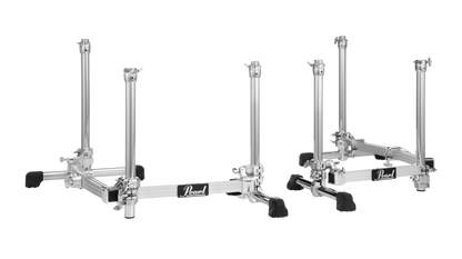 Pearl ICON Twin Low-Rise Folding Side Racks Curved Drum Rack DR-564C