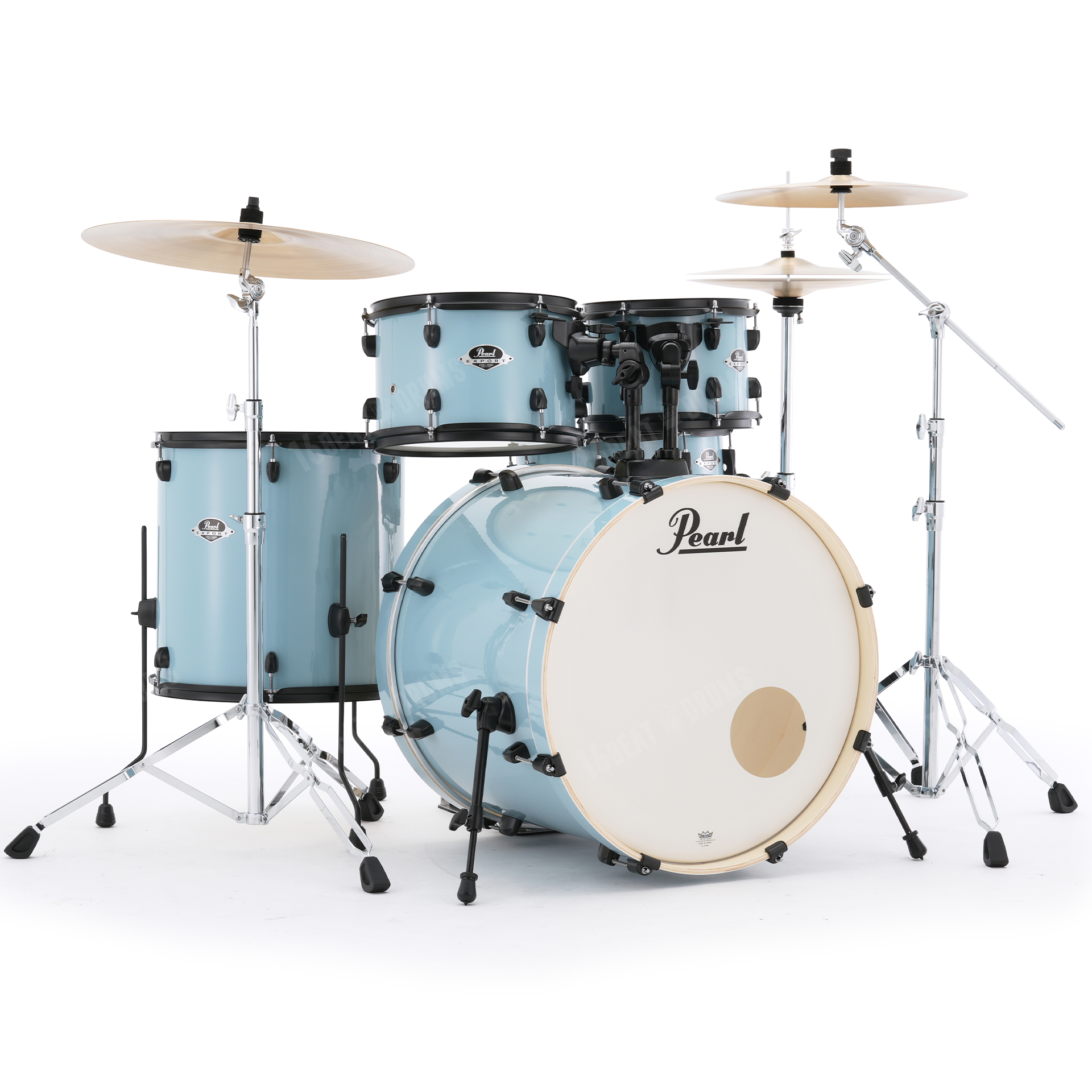 Pearl Drums Export series complete 5 pc drum shell set with 20 Pearl Drums Export series complete 5 pc drum shell set with 20
