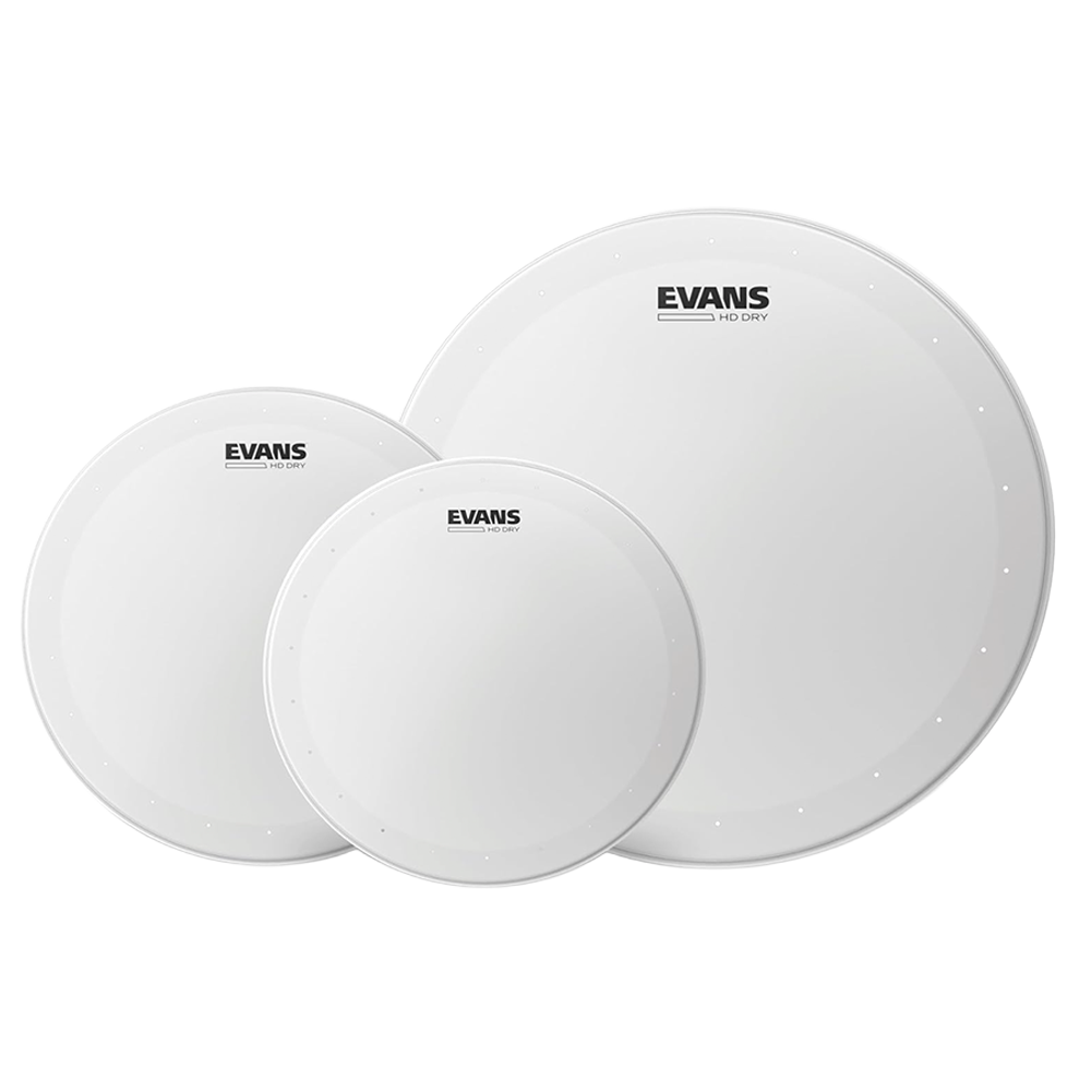 EVANS HD Dry Coated Tom Pack - Rock 10ʺ, 12ʺ, 16ʺ