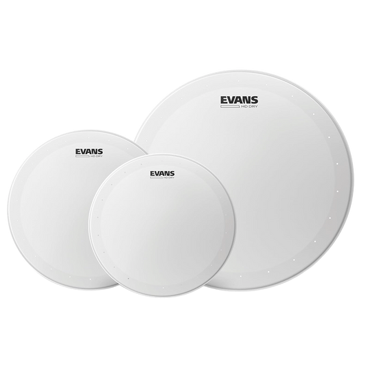 EVANS HD Dry Coated Tom Pack - Rock 10ʺ, 12ʺ, 16ʺ