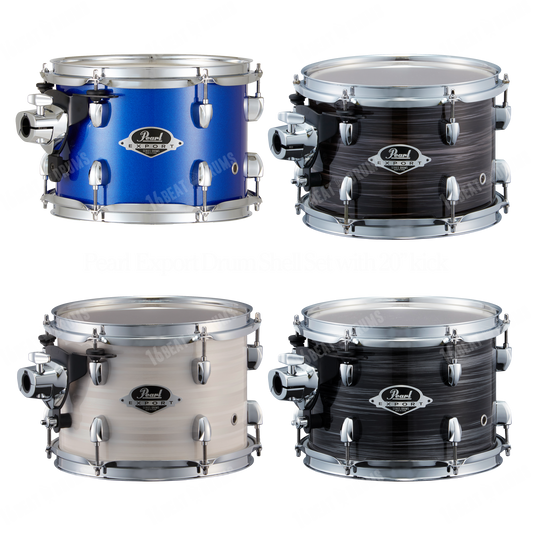 Pearl Drums Export series complete 5 pc drum shell set with 20" kick drum EXX-705-PN-C