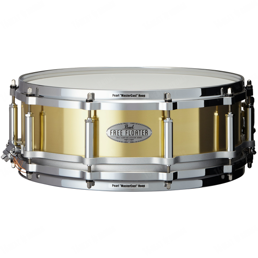 Pearl Free Floating Brass Snare Drum 14"x5" FTBR1450