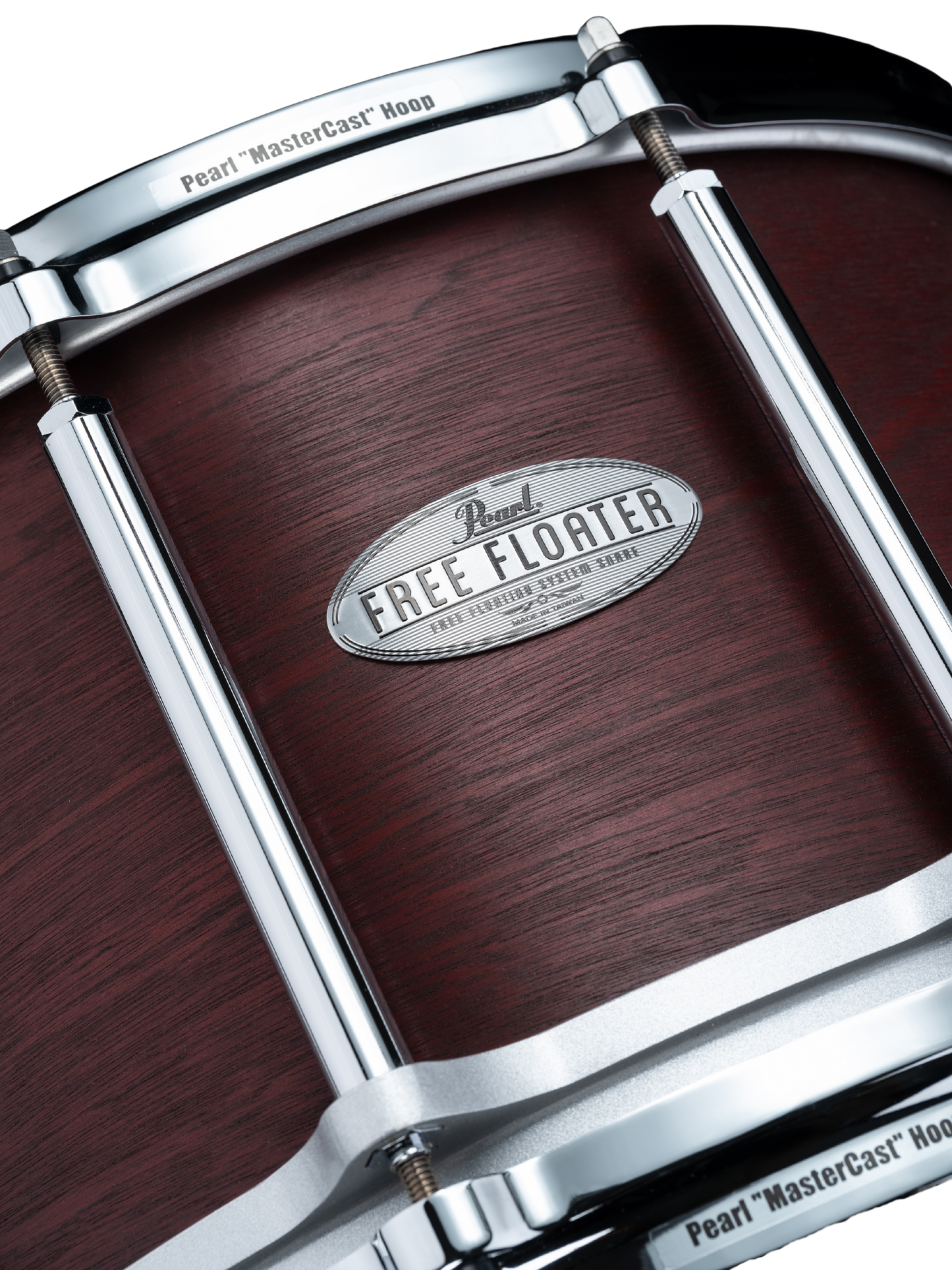 Pearl Free Floating Mahogany Snare Drum 14"x8" FTMH1480 (8 Ply 10 mm)