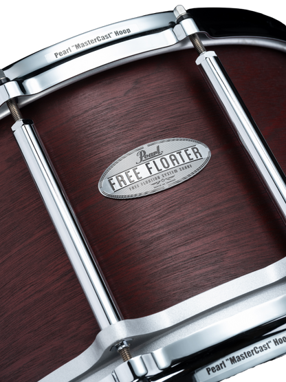 Pearl Free Floating Mahogany Snare Drum 14"x8" FTMH1480 (8 Ply 10 mm)