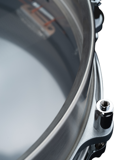 Pearl Free Floating Stainless Steel Snare Drum 14"x3.5" FTSS1435 (1 mm Stainless Steel)