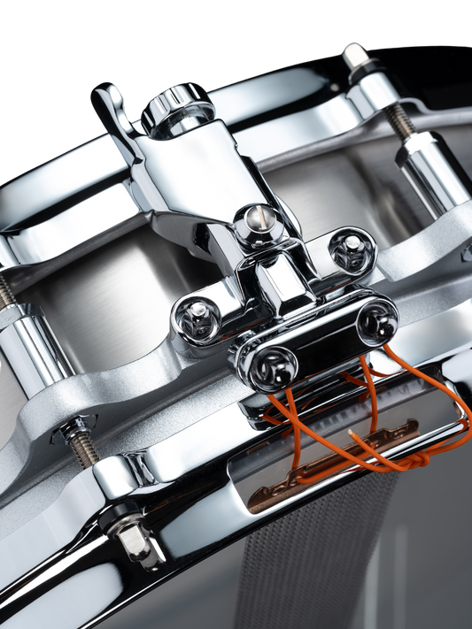 Pearl Free Floating Stainless Steel Snare Drum 14"x3.5" FTSS1435 (1 mm Stainless Steel)