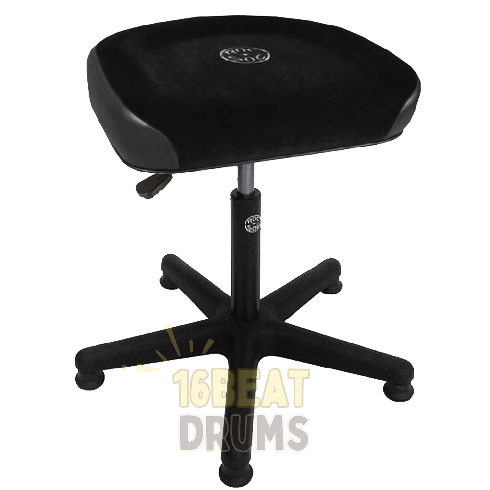 Roc N Soc (LSG-SQ) Premium SQUARE Seat w Lunar Series Gas Throne (Standard Height 19" to 27")