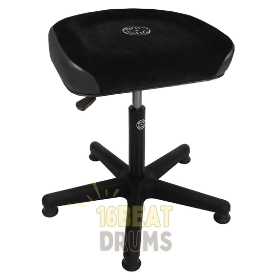 Roc N Soc (LSG-SQ) Premium SQUARE Seat w Lunar Series Gas Throne (Standard Height 19" to 27")