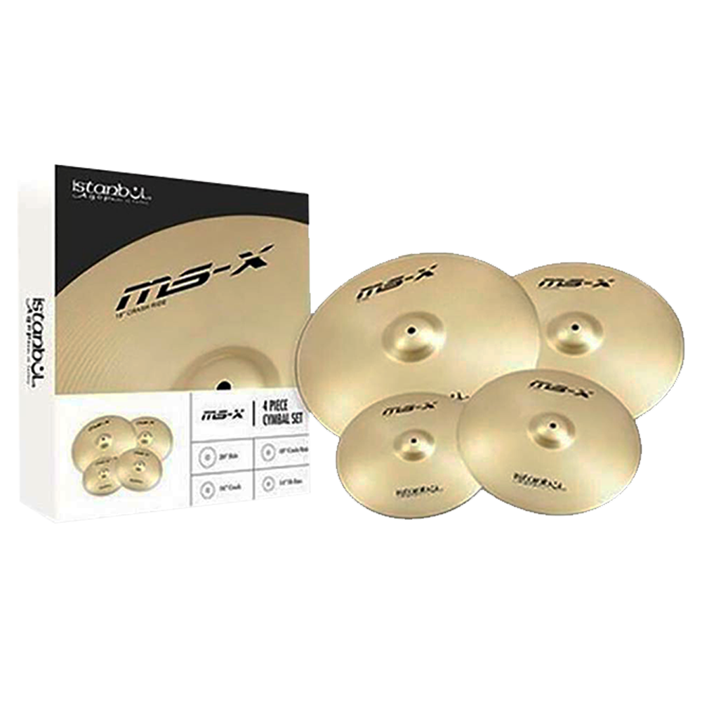 Istanbul Agop MS-X Bronze Cymbal Box Set (14"/16"/20"+18")