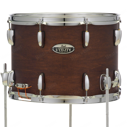 Pearl Modern Utility Maple Satin Brown Floor Tom Snare Drum 14"x10" MUS1410FM220