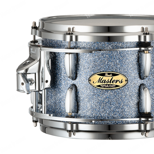 Pearl Drums Masters Maple Pure in Crystal Rain (20" kick drum) MP4C-5-Pc-Complete-L-20/C#195