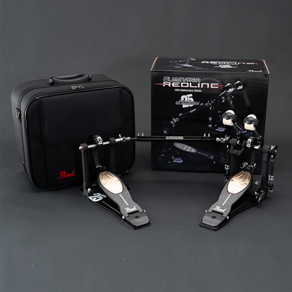 Pearl 25th Anniversary Eliminator Redline Double Bass Drum Pedal Black P-2052C/B limited edition